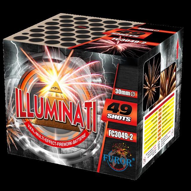 Салют ILLUMINATI на 49 выстрелов