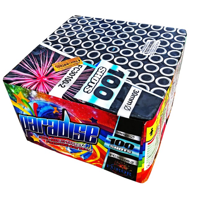 Салют Paradise на 100 выстрелов