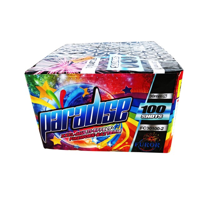 Салют Paradise на 100 выстрелов