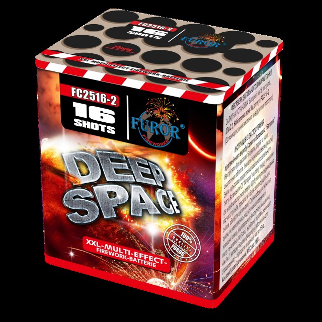 Салют Deep Space на 16 выстрелов