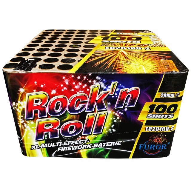 Салют Rock'n Roll на 100 выстрелов