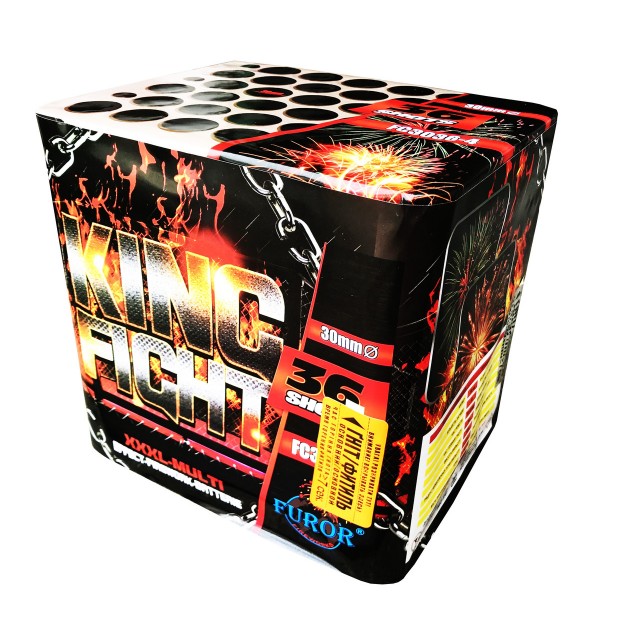 Салют King Fight на 36 выстрелов