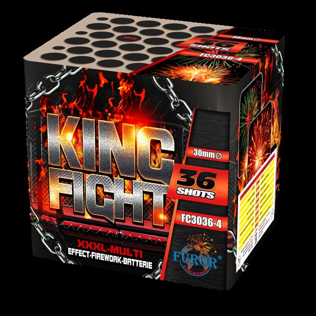 Салют King Fight на 36 выстрелов