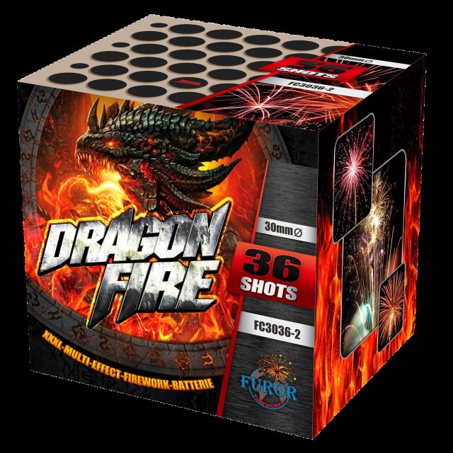 Салют Dragon Fire на 36 выстрелов