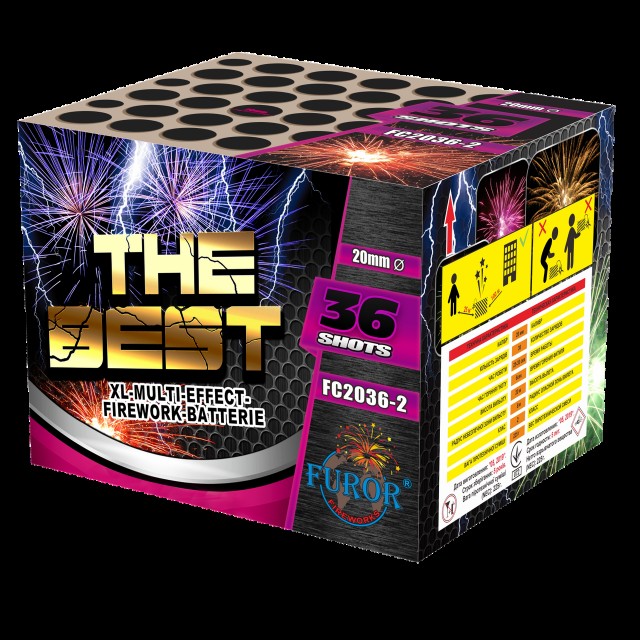 Салют The Best на 36 выстрелов