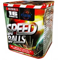 Салют Speed Balls на 16 выстрелов