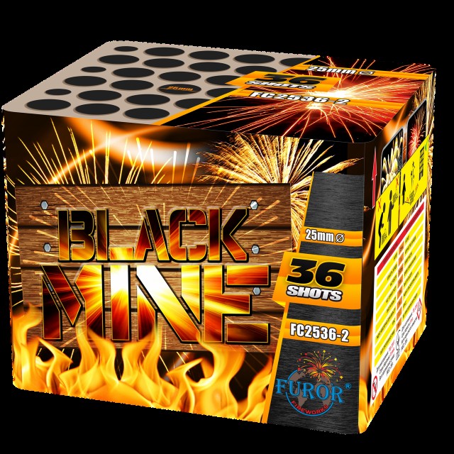 Салют Black Mine на 36 выстрелов