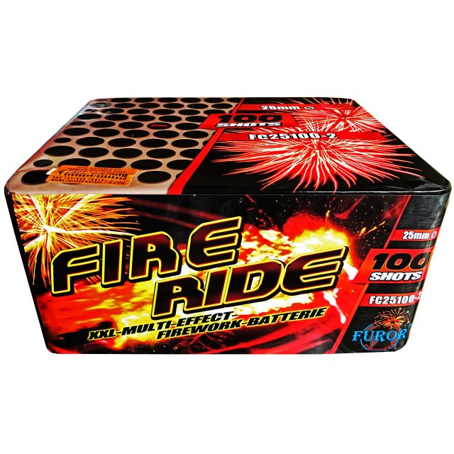 Салют Fire Ride на 100 выстрелов