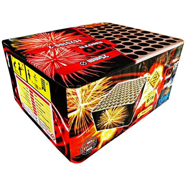 Салют Fire Ride на 100 выстрелов