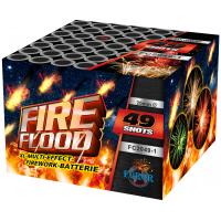 Салют Fire Flood на 49 выстрелов