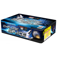 Салют  Explore Space на 150 выстрелов