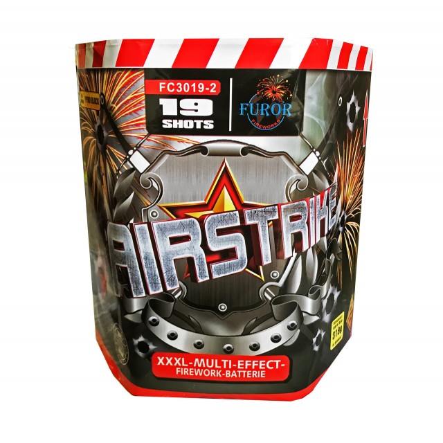 Салют Airstrike на 19 выстрелов