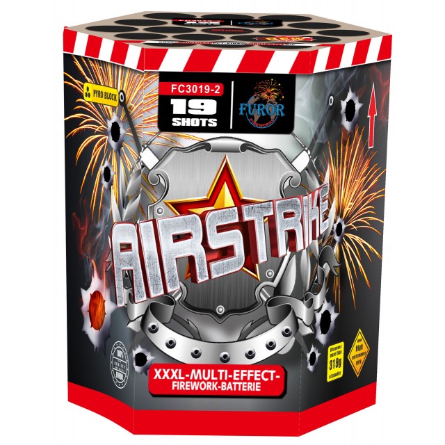 Салют Airstrike на 19 выстрелов Фото 1