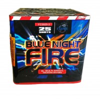 Салют Blue Night Fire на 25 выстрелов