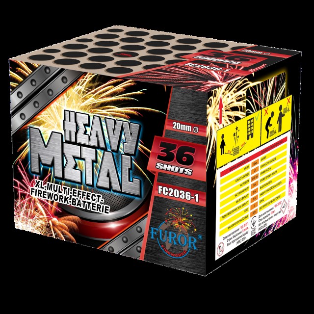 Салют Heavy Metal на 36 выстрелов Фото 1
