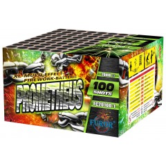 Салют Prometheus на 100 выстрелов