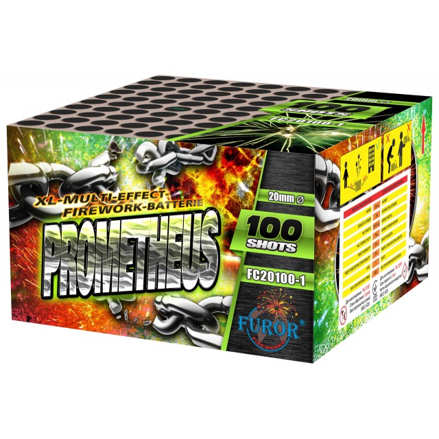 Салют Prometheus на 100 выстрелов Фото 1