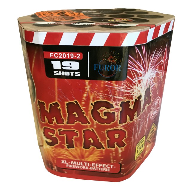 Салют Magma Star на 19 выстрелов