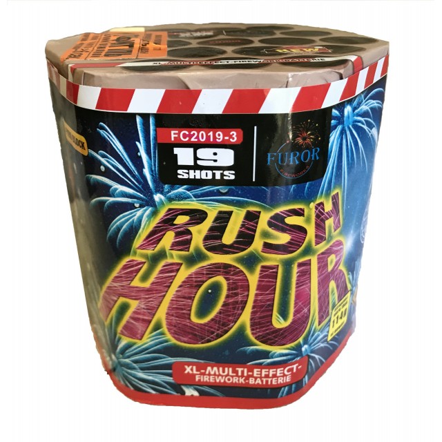 Салют Rush Hour на 19 выстрелов