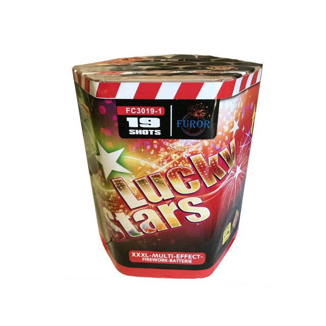 Салют Lucky Stars на 19 выстрелов