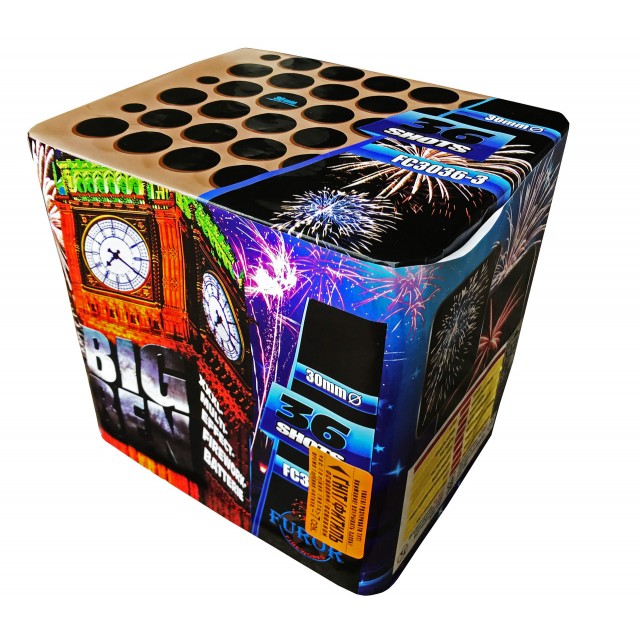 Салют Big Ben на 36 выстрелов